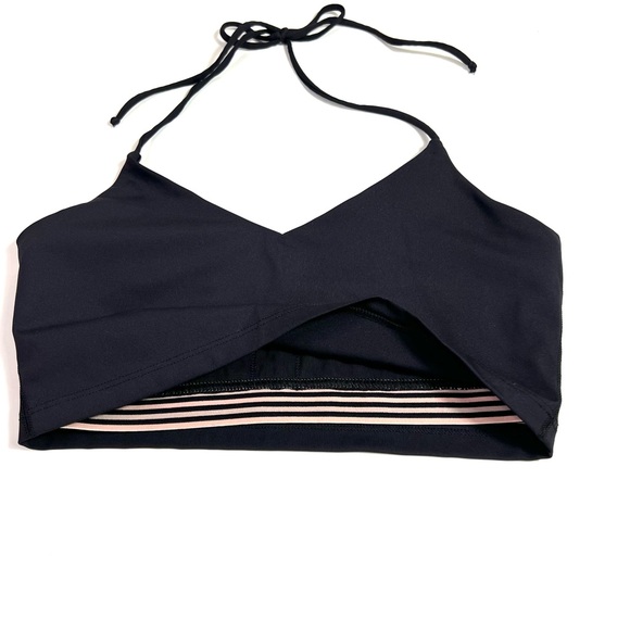 G. Label by Goop Halter Bra Top Black Size Small - Picture 4 of 9